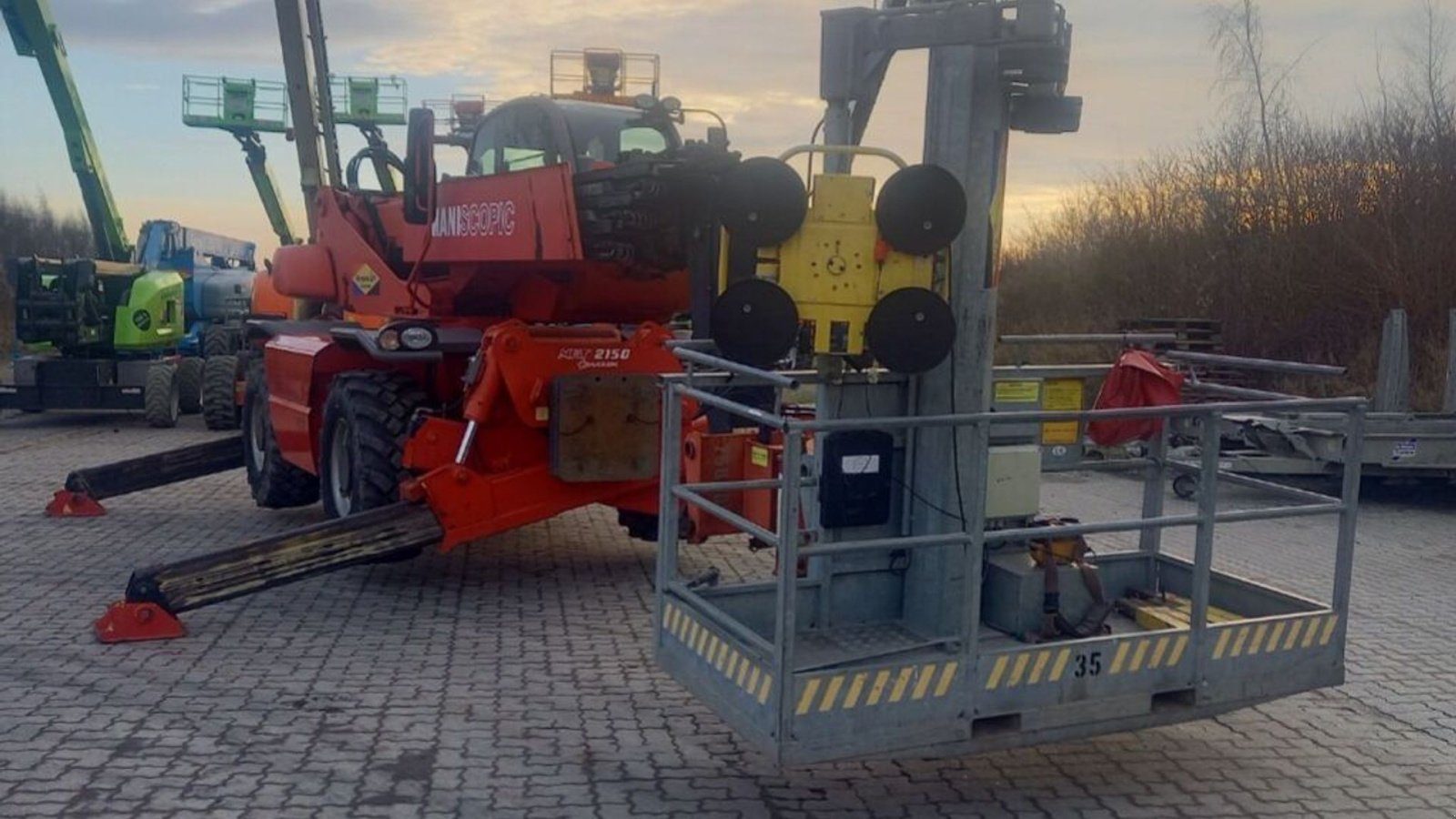 Teleskoplader typu Manitou MRT2150, Gebrauchtmaschine v Rødovre (Obrázek 5)