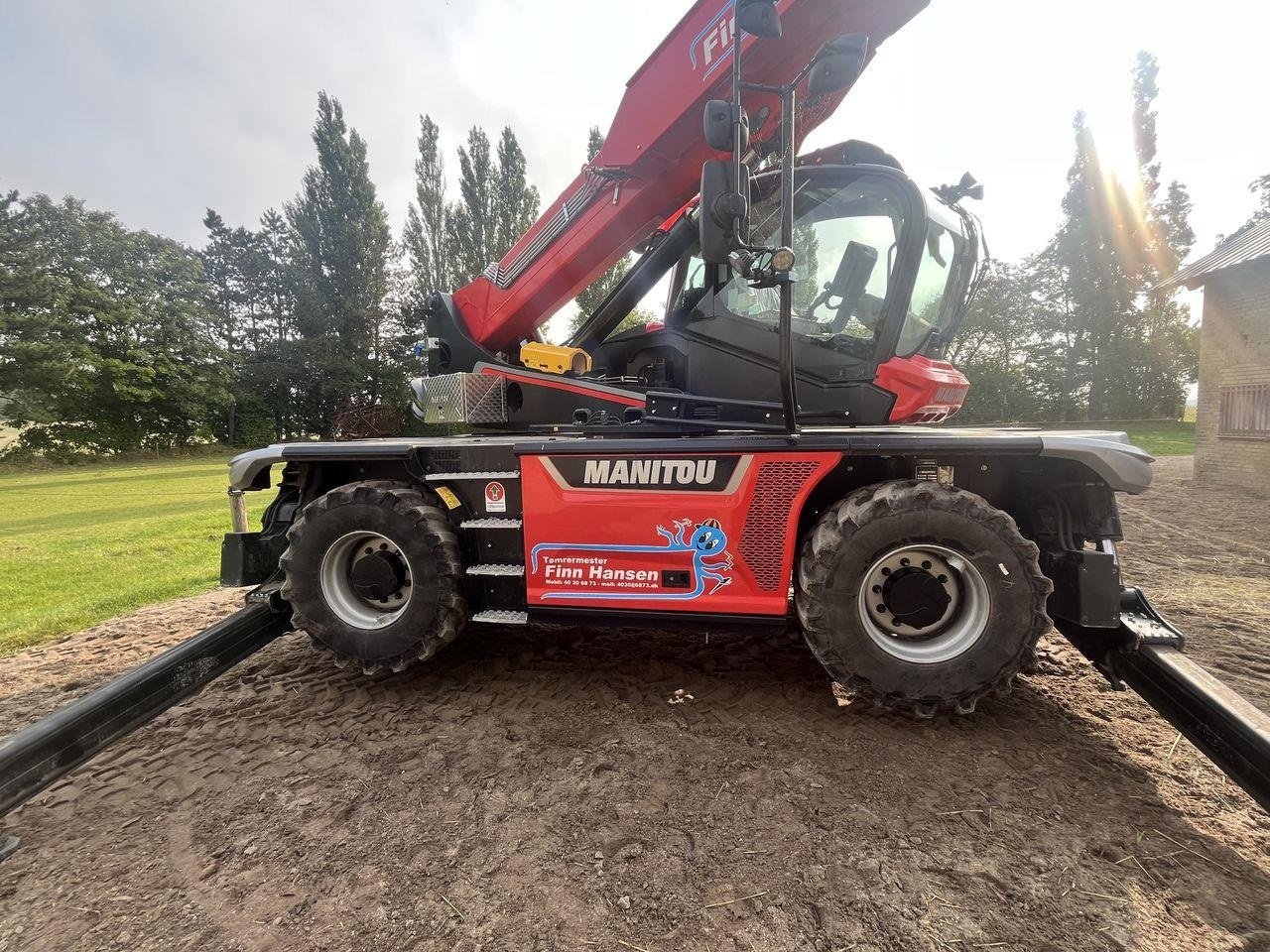 Teleskoplader del tipo Manitou MRT2260 VISION+ ST5, Gebrauchtmaschine In Skive (Immagine 9)