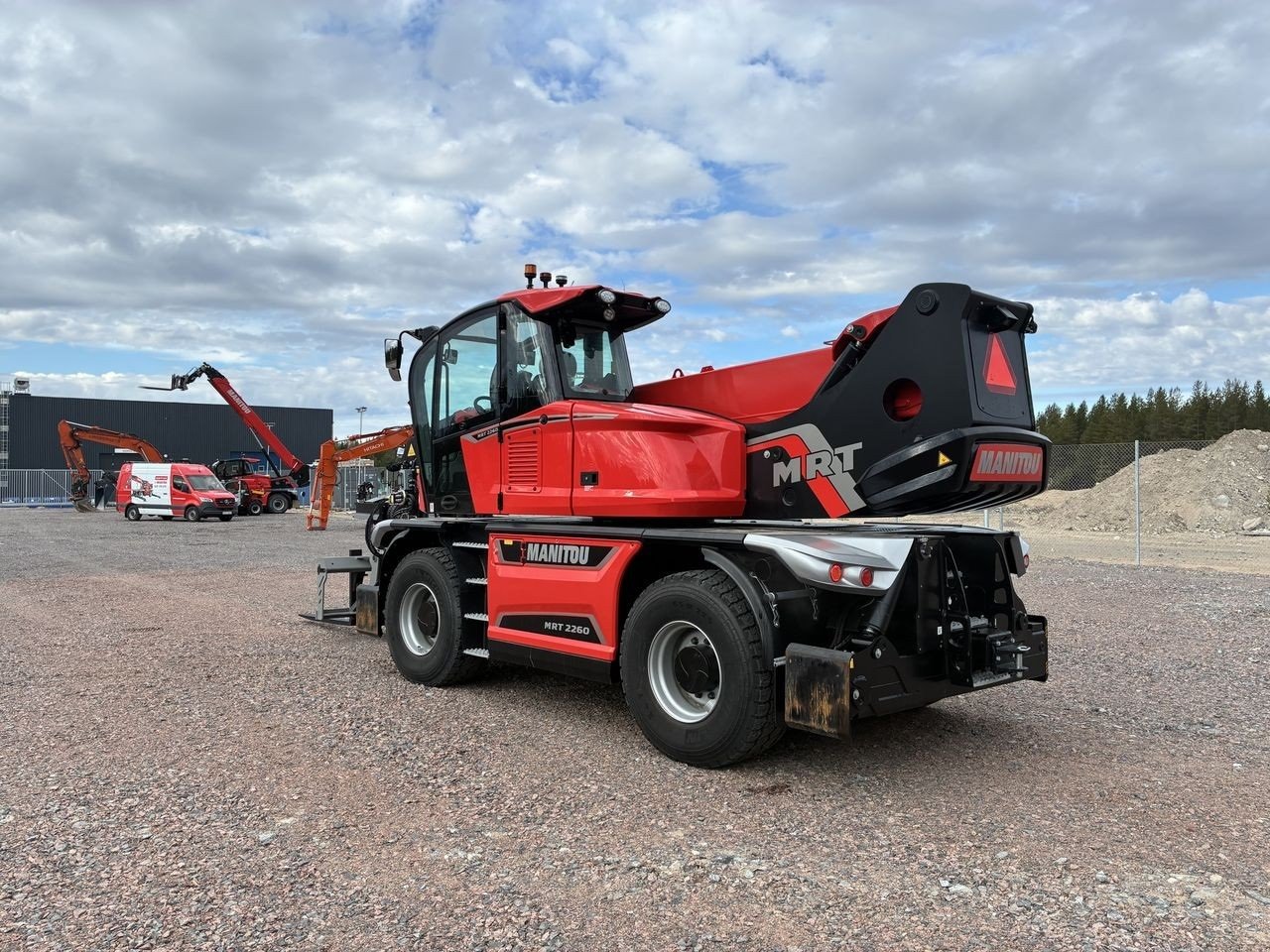 Teleskoplader του τύπου Manitou MRT2260 VISION+ ST5, Gebrauchtmaschine σε Skive (Φωτογραφία 4)