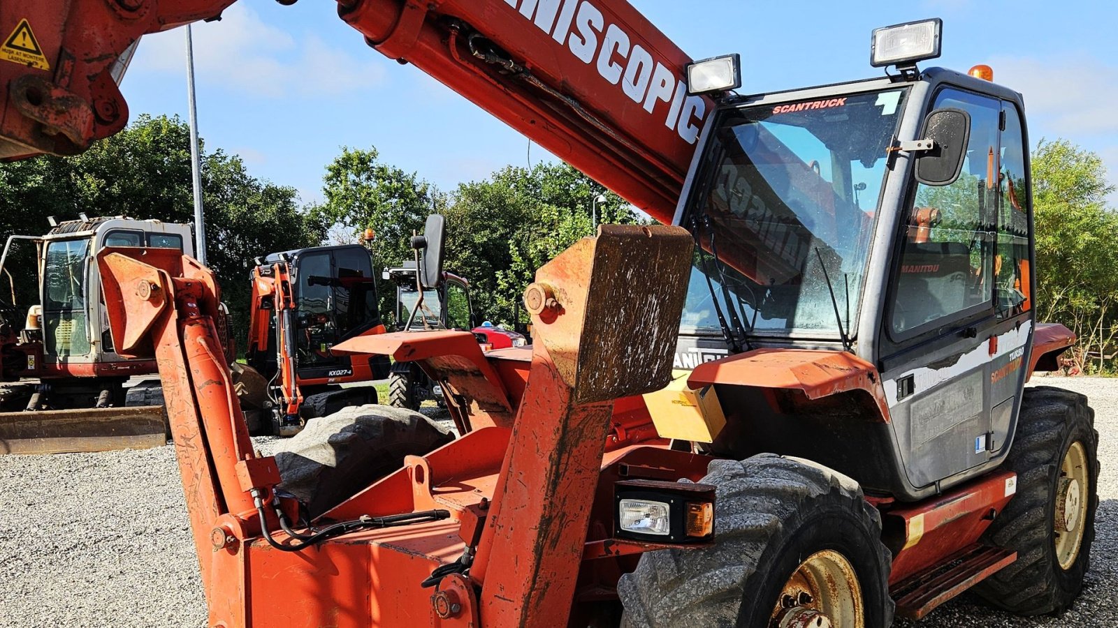 Teleskoplader tip Manitou MT 1232 ST / med 4 stk tilbehør / 8600 timer, Gebrauchtmaschine in Arden (Poză 3)