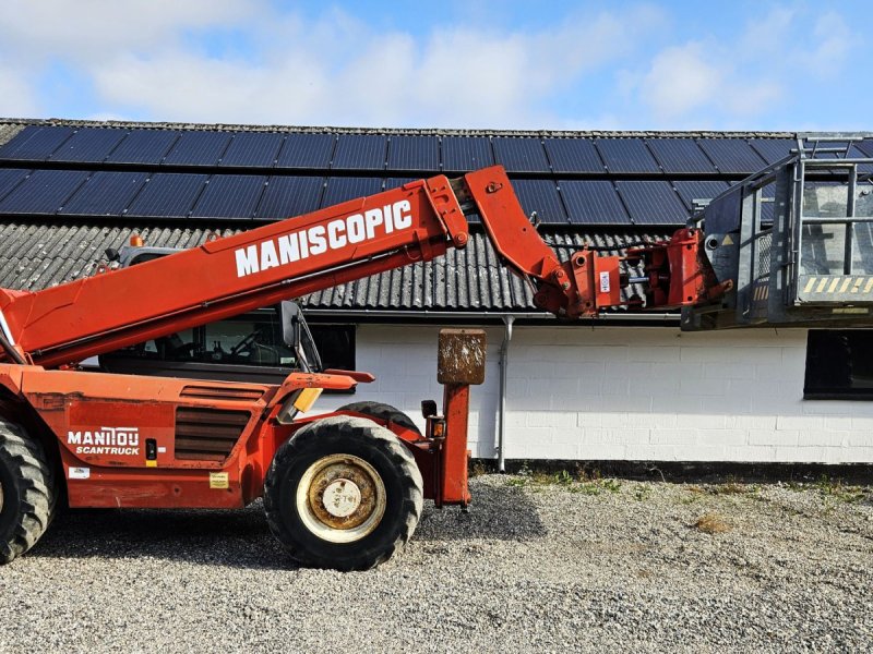 Teleskoplader a típus Manitou MT 1232 ST / med 4 stk tilbehør / 8600 timer, Gebrauchtmaschine ekkor: Arden (Kép 1)