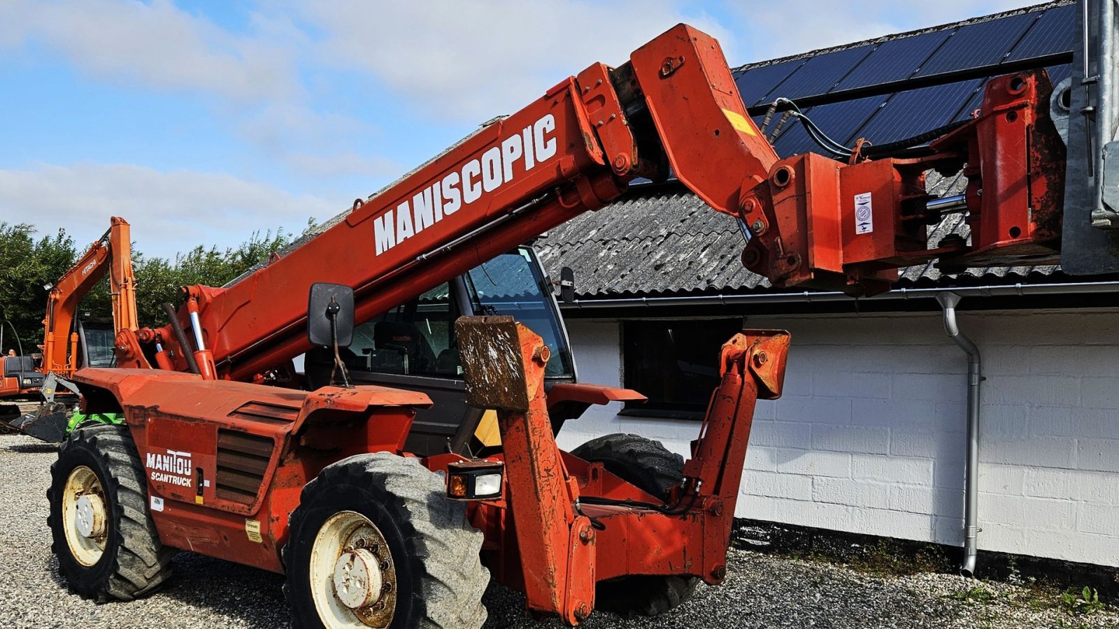 Teleskoplader tip Manitou MT 1232 ST / med 4 stk tilbehør / 8600 timer, Gebrauchtmaschine in Arden (Poză 2)