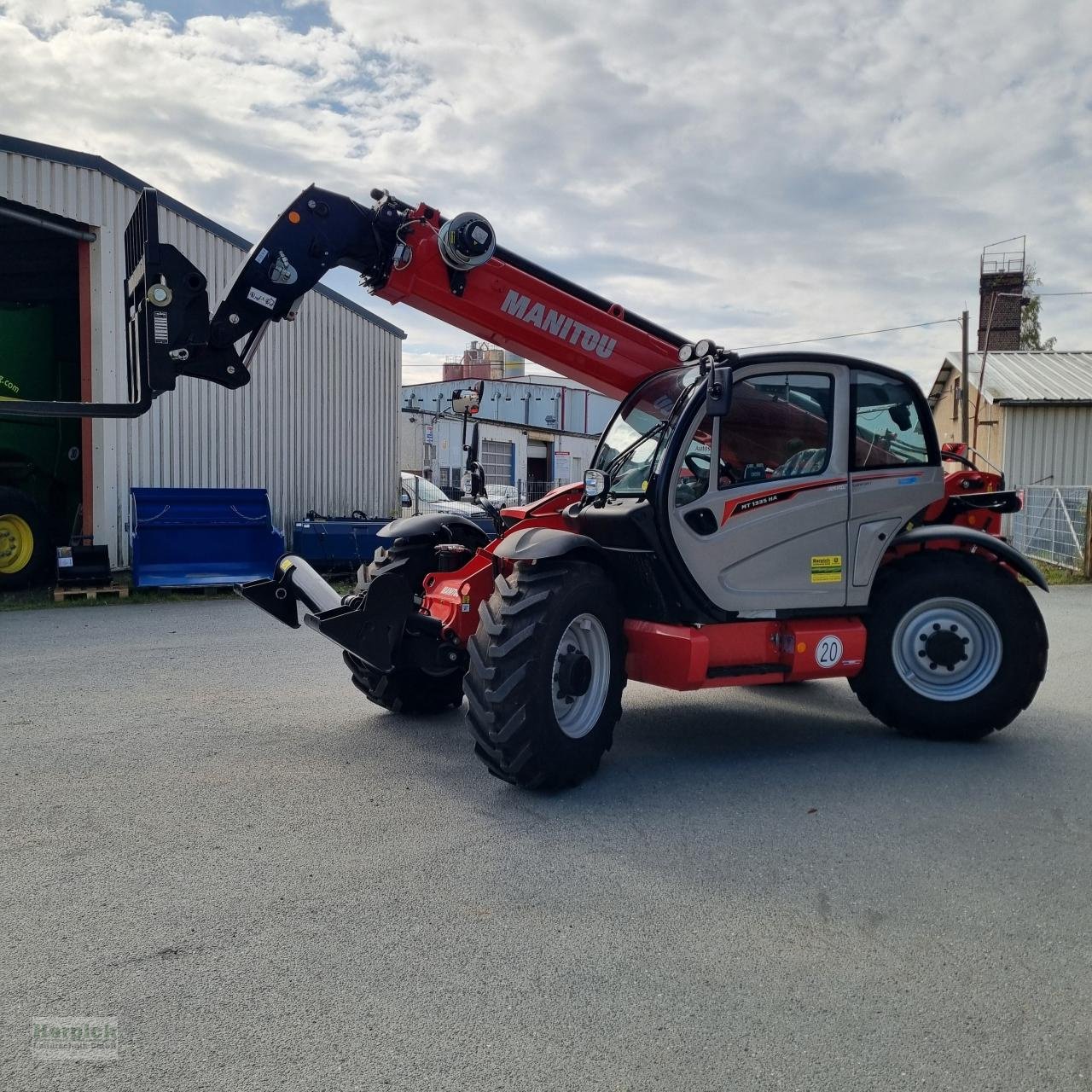 Teleskoplader tip Manitou MT 1335 HA Easy, Neumaschine in Drebach (Poză 1)