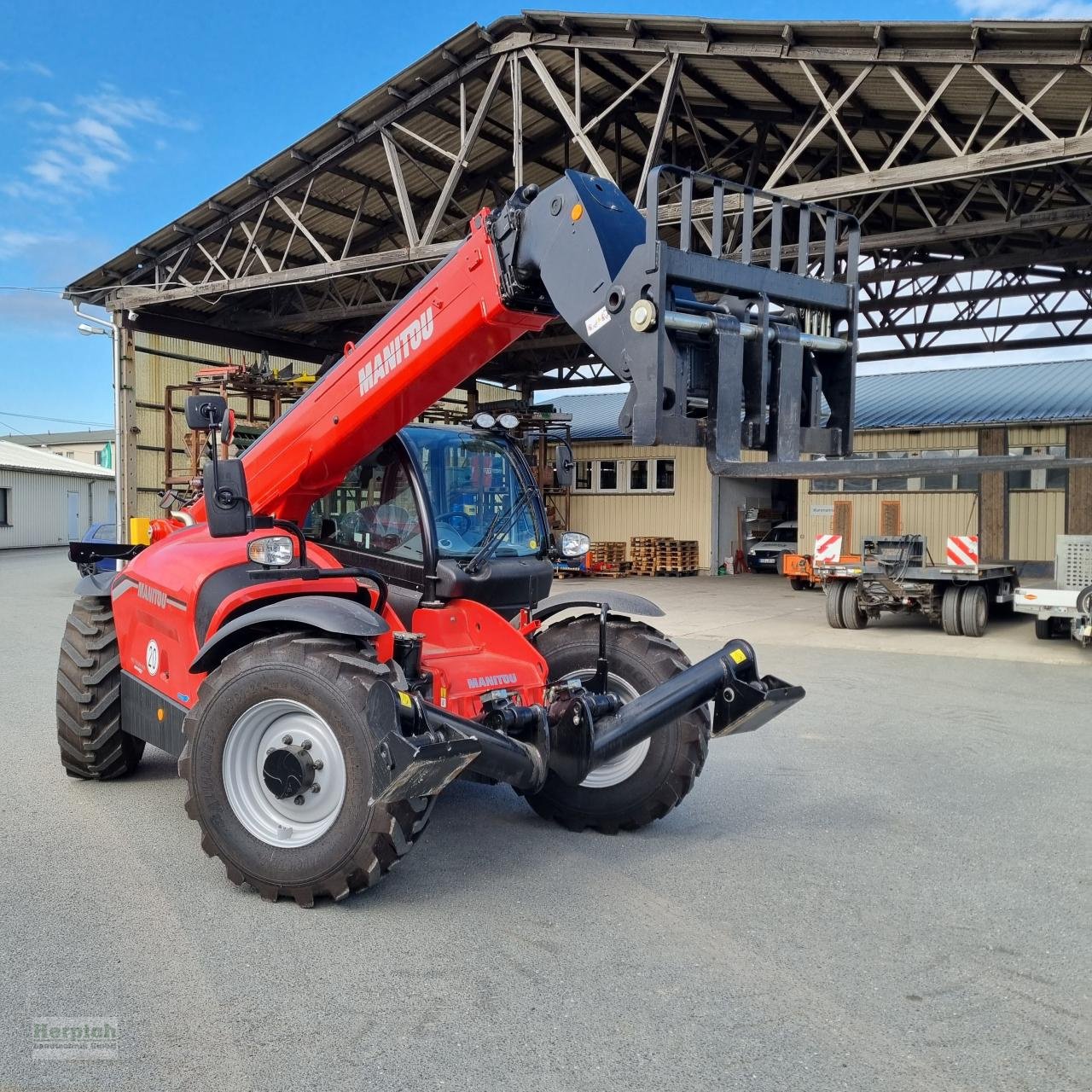 Teleskoplader tip Manitou MT 1335 HA Easy, Neumaschine in Drebach (Poză 3)
