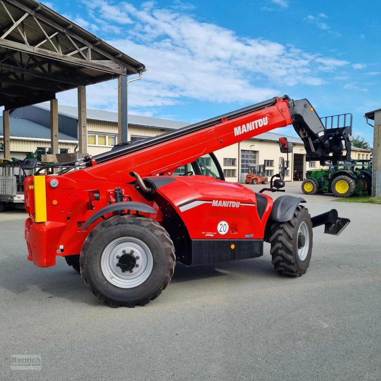 Teleskoplader tip Manitou MT 1335 HA Easy, Neumaschine in Drebach (Poză 4)