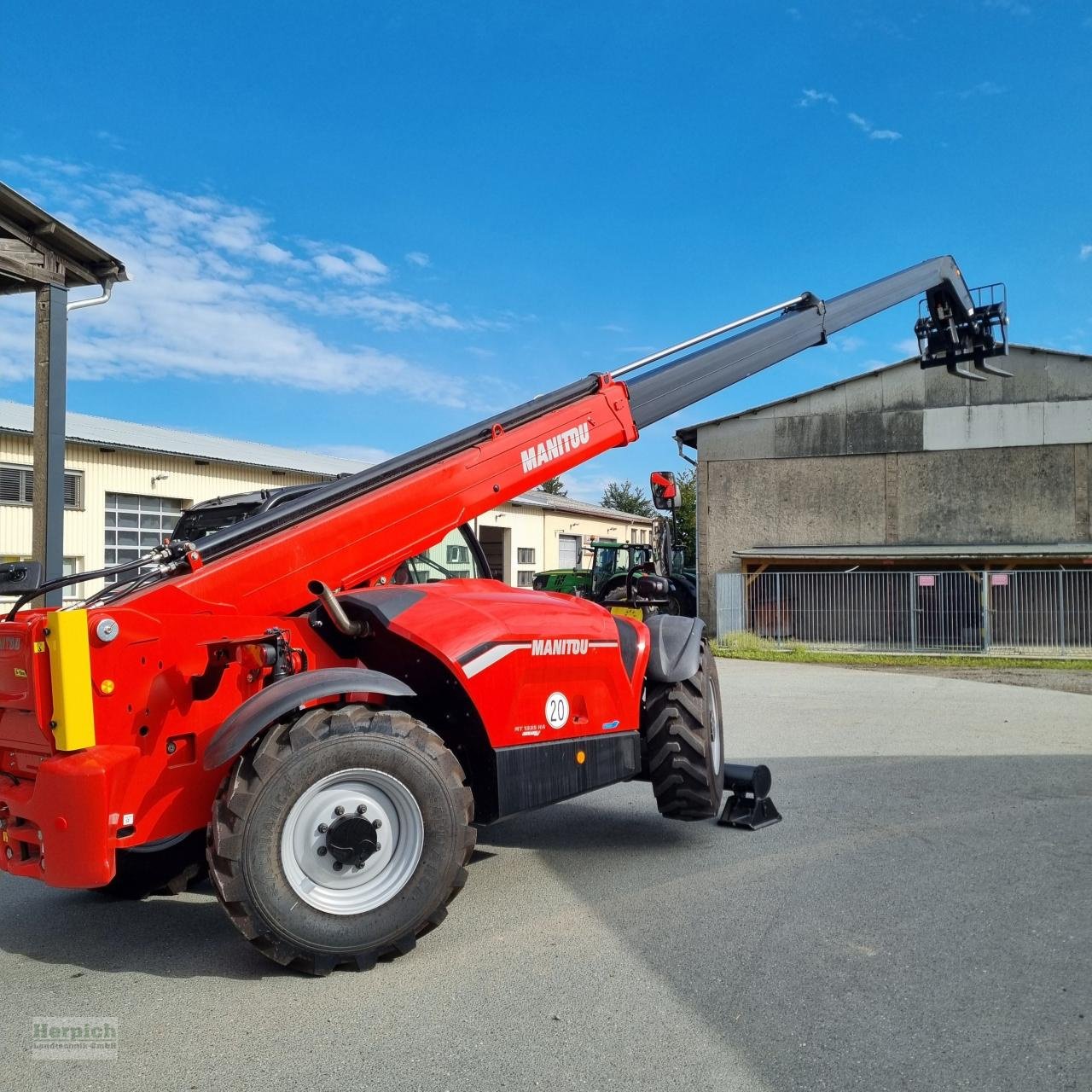 Teleskoplader tip Manitou MT 1335 HA Easy, Neumaschine in Drebach (Poză 13)