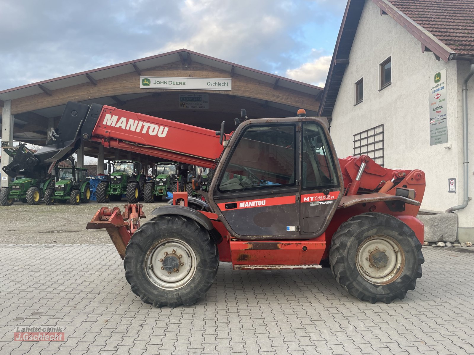 Teleskoplader του τύπου Manitou MT 1435 HSLT, Gebrauchtmaschine σε Mühldorf (Φωτογραφία 2)