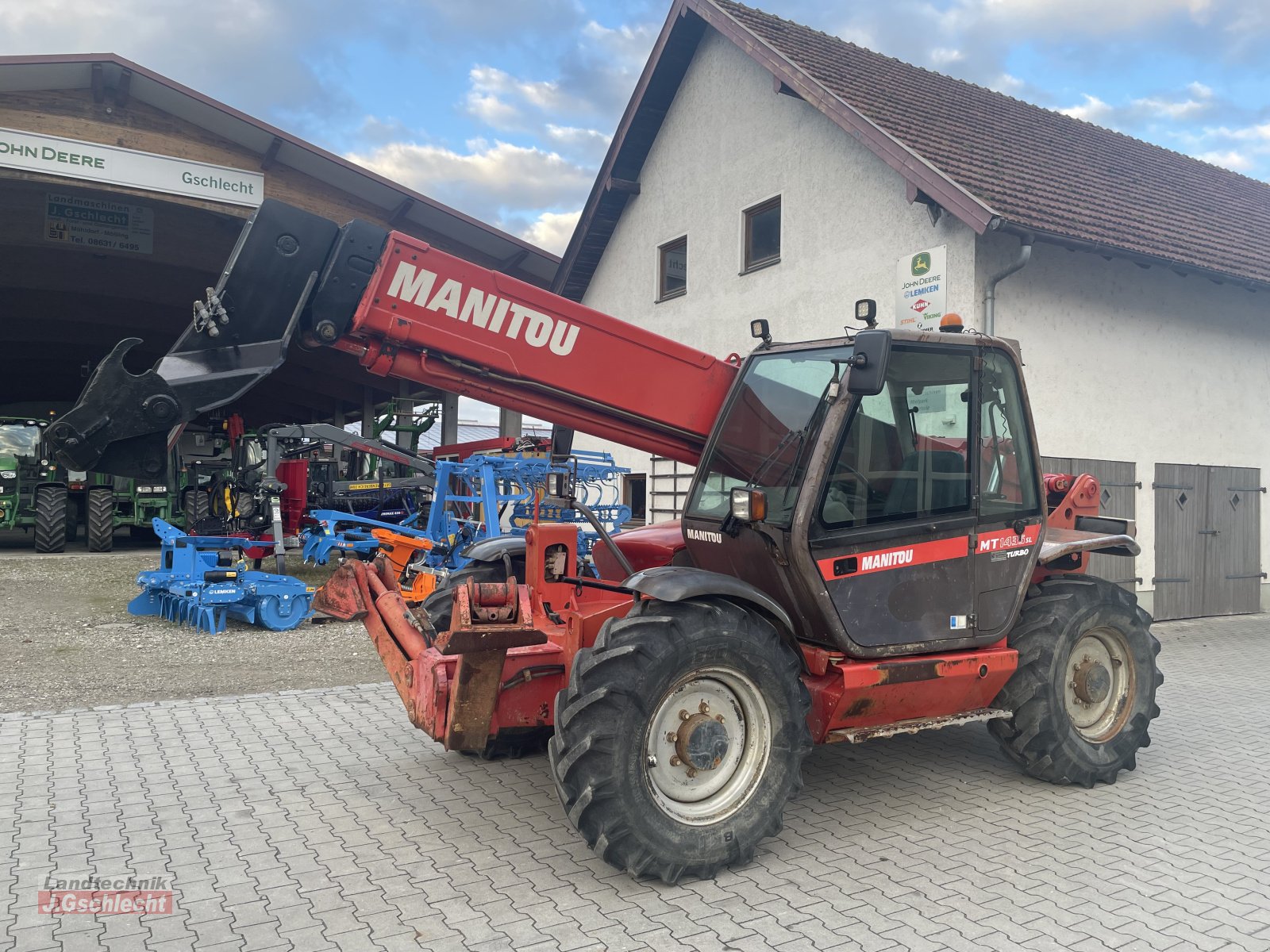 Teleskoplader του τύπου Manitou MT 1435 HSLT, Gebrauchtmaschine σε Mühldorf (Φωτογραφία 1)