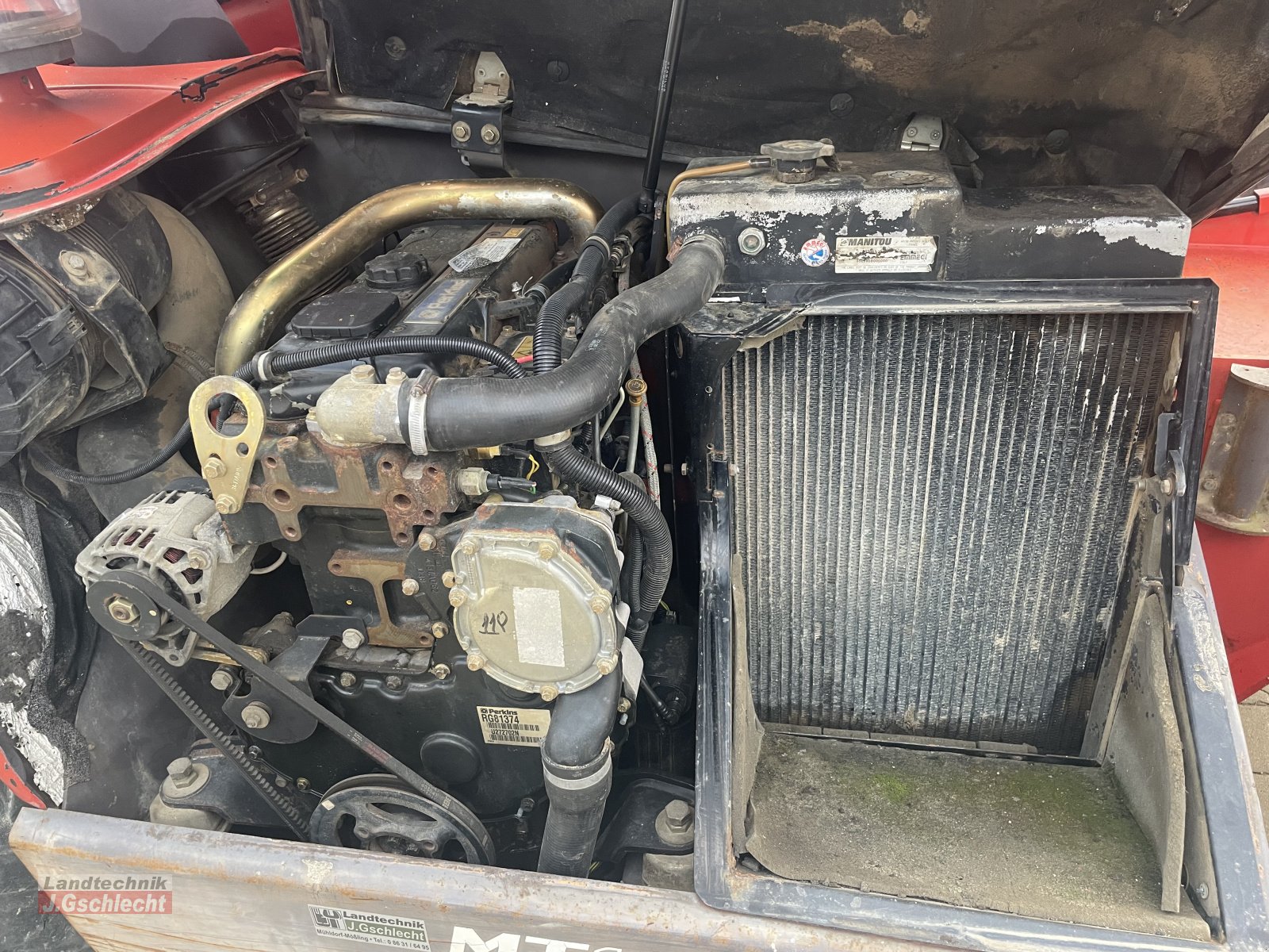 Teleskoplader του τύπου Manitou MT 1435 HSLT, Gebrauchtmaschine σε Mühldorf (Φωτογραφία 16)