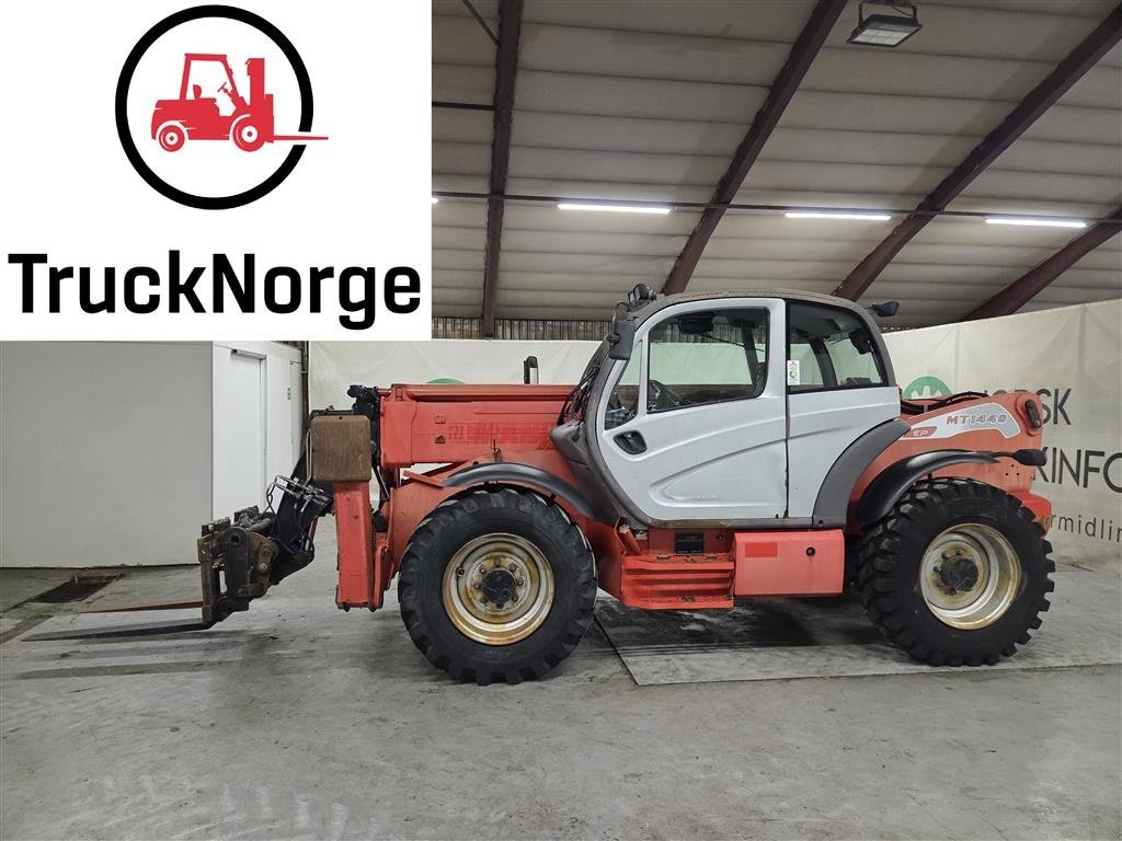 Teleskoplader typu Manitou MT 1440 Hydraulisk pallegaffel, Gebrauchtmaschine v Ølen (Obrázek 1)