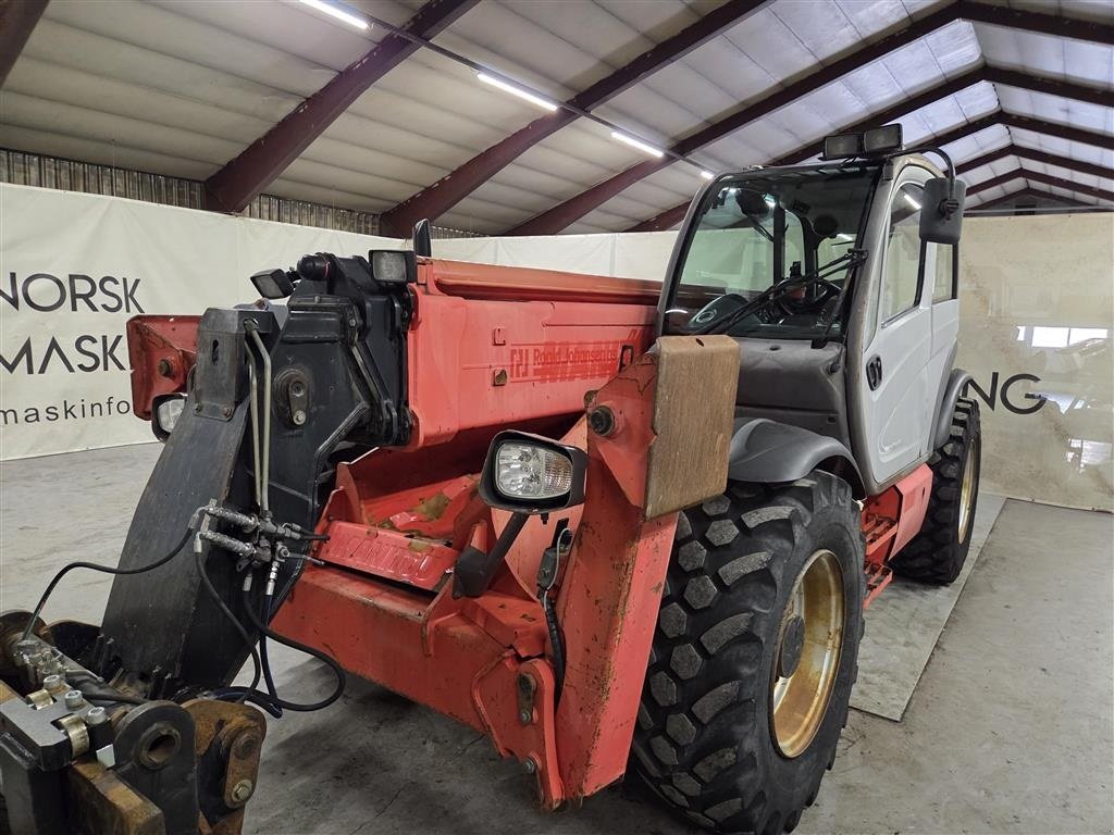 Teleskoplader typu Manitou MT 1440 Hydraulisk pallegaffel, Gebrauchtmaschine v Ølen (Obrázek 13)