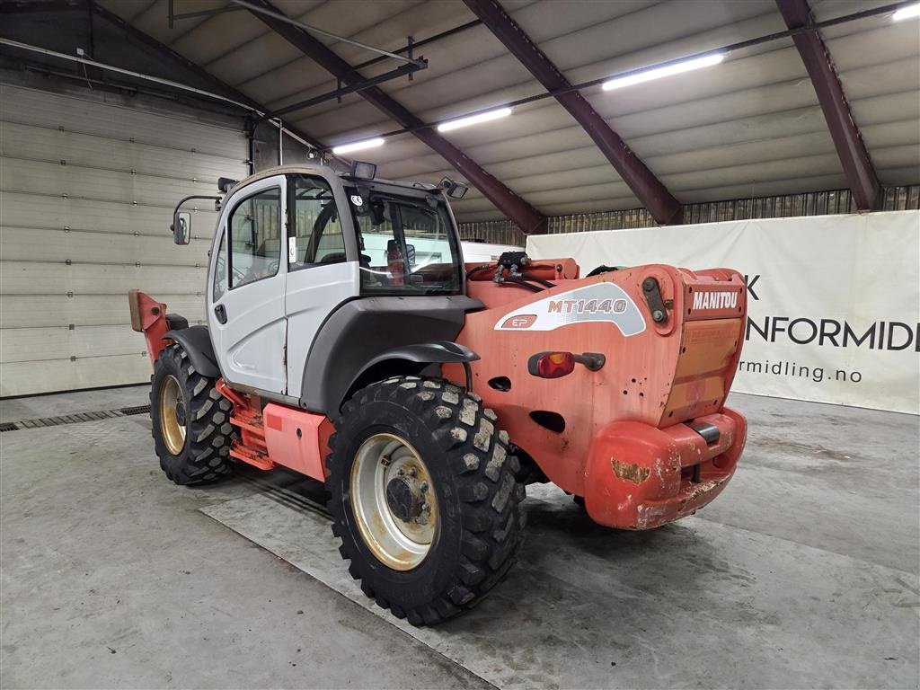 Teleskoplader typu Manitou MT 1440 Hydraulisk pallegaffel, Gebrauchtmaschine v Ølen (Obrázek 3)