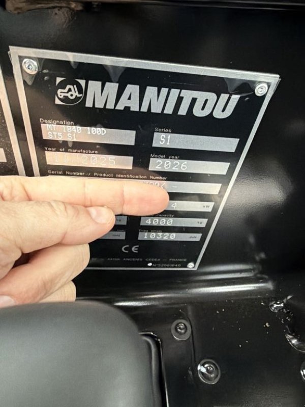 Teleskoplader des Typs Manitou MT 1840 100D Comfort Verreiker, Neumaschine in Laren Gld (Bild 6)