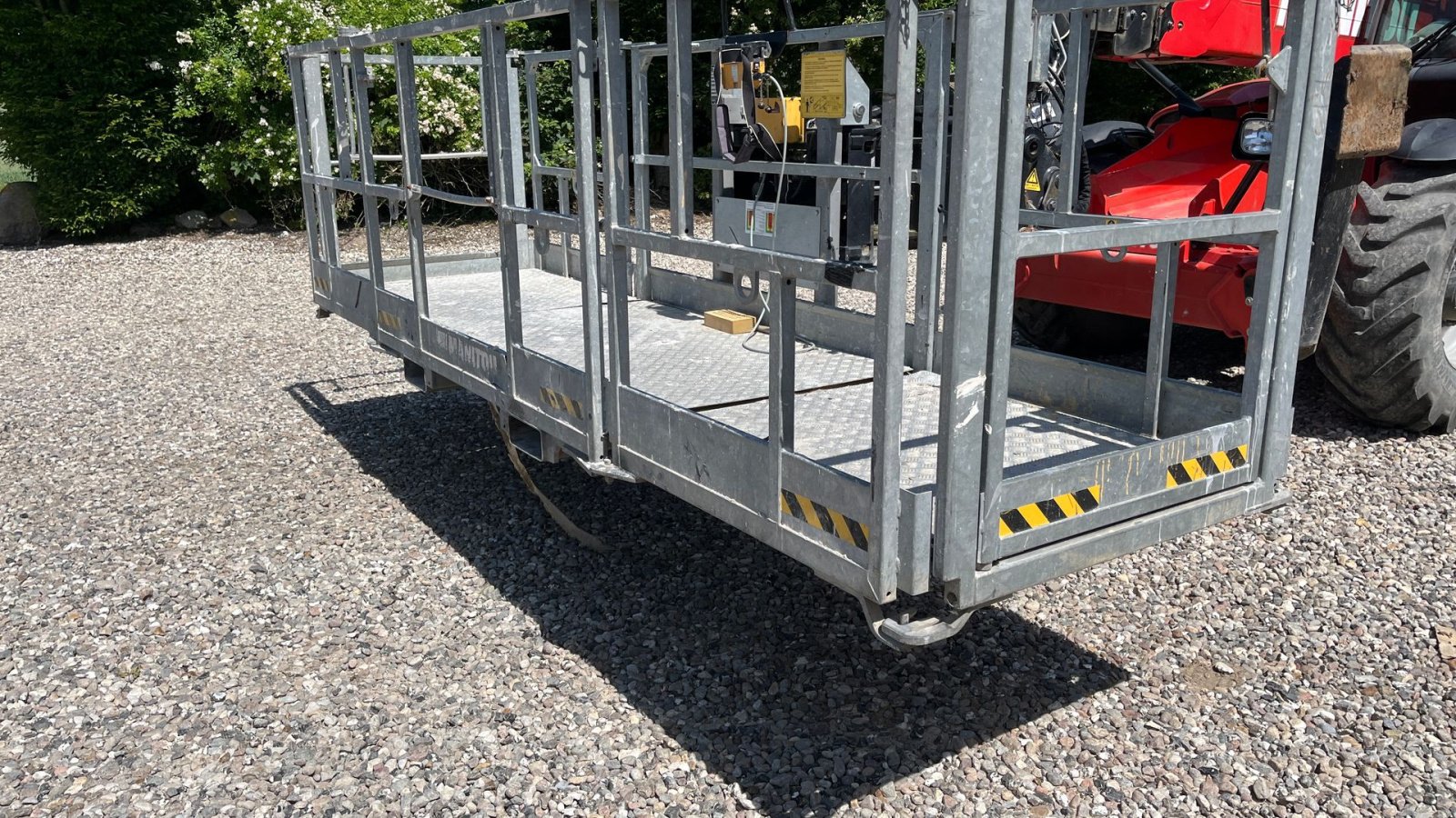 Teleskoplader of the type Manitou MT 1840 A Comfort står rigtig pænt med få timer., Gebrauchtmaschine in Borre (Picture 5)