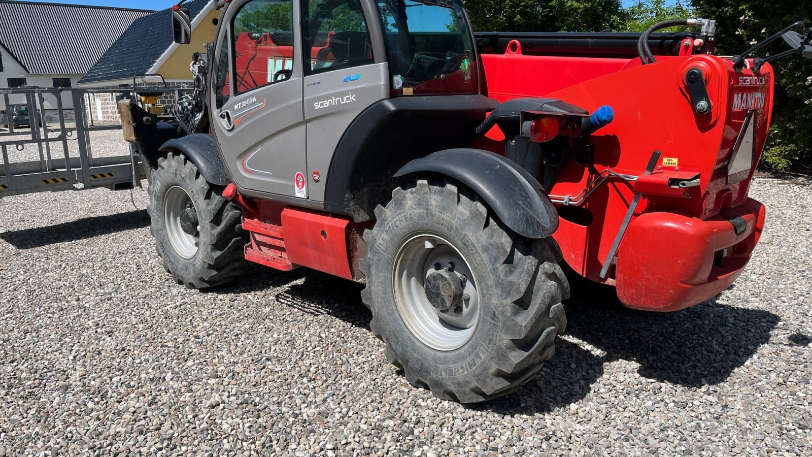Teleskoplader of the type Manitou MT 1840 A Comfort står rigtig pænt med få timer., Gebrauchtmaschine in Borre (Picture 3)