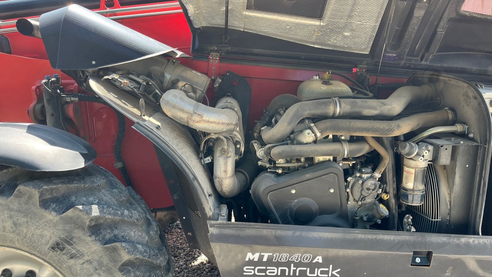 Teleskoplader del tipo Manitou MT 1840 Comfort, Gebrauchtmaschine In Borre (Immagine 4)