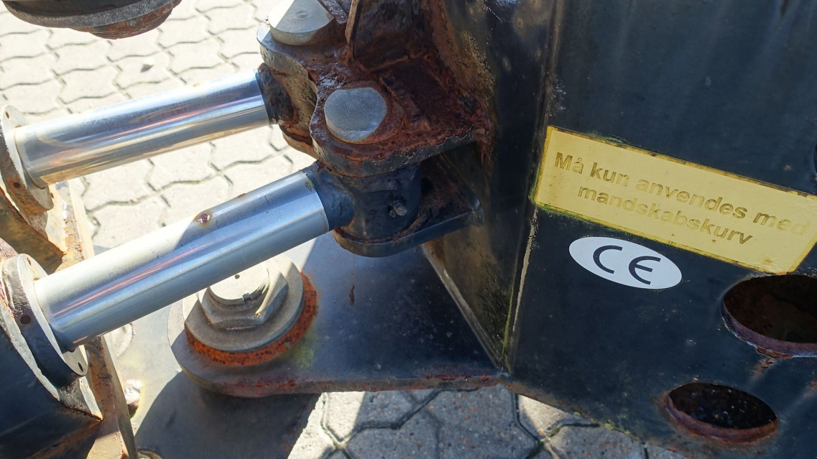 Teleskoplader a típus Manitou MT 1840 // Med kurv, gafler, dreje led og trådløs fjernbetjening, Gebrauchtmaschine ekkor: Skive (Kép 12)