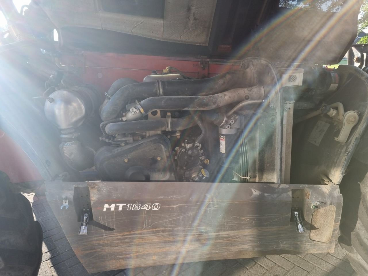 Teleskoplader del tipo Manitou MT 1840 privilege, Gebrauchtmaschine In Lunteren (Immagine 8)