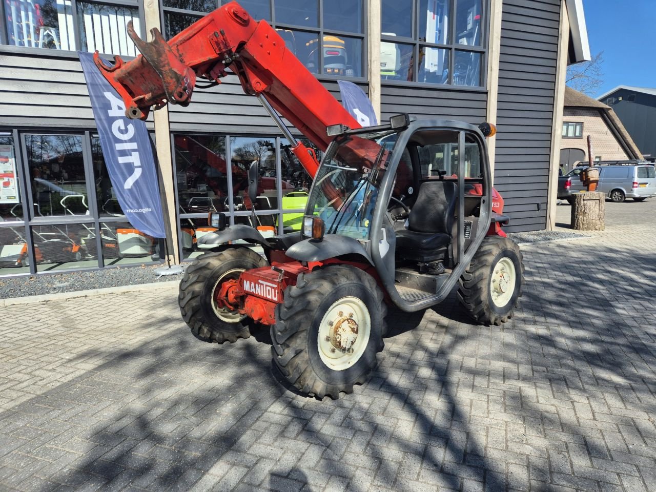 Teleskoplader tip Manitou MT 523, Gebrauchtmaschine in Lunteren (Poză 2)