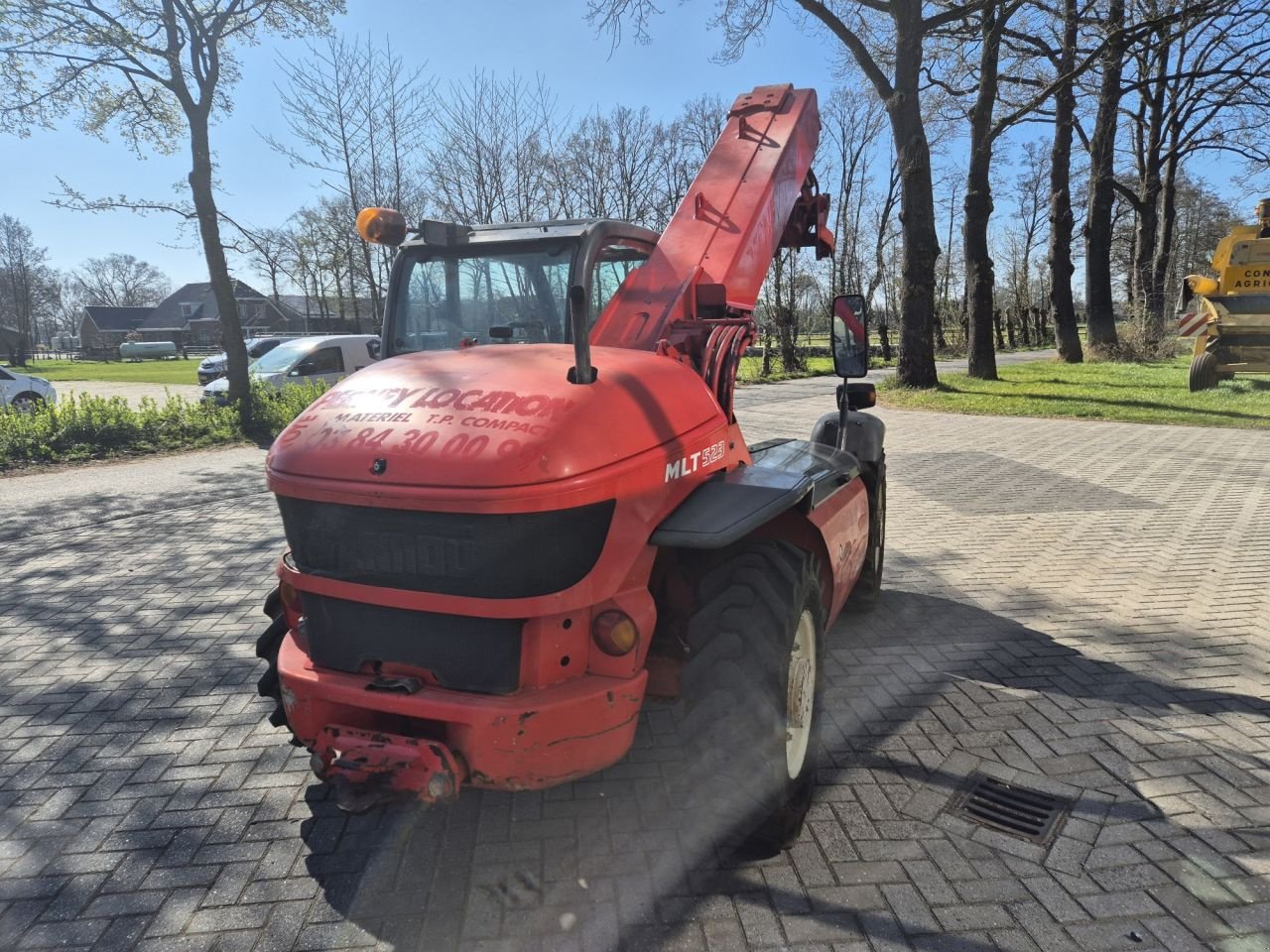 Teleskoplader tip Manitou MT 523, Gebrauchtmaschine in Lunteren (Poză 4)