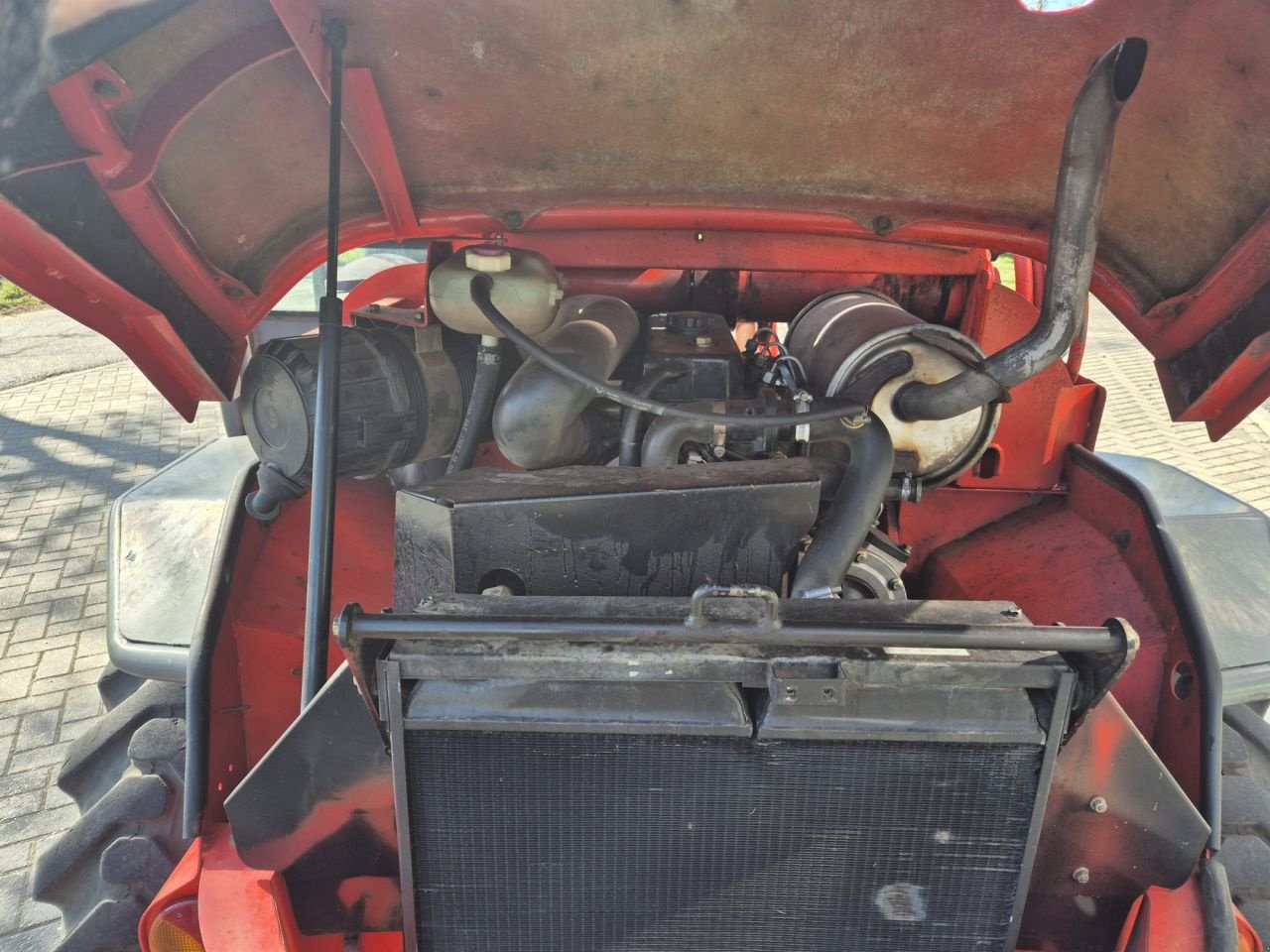 Teleskoplader tip Manitou MT 523, Gebrauchtmaschine in Lunteren (Poză 6)