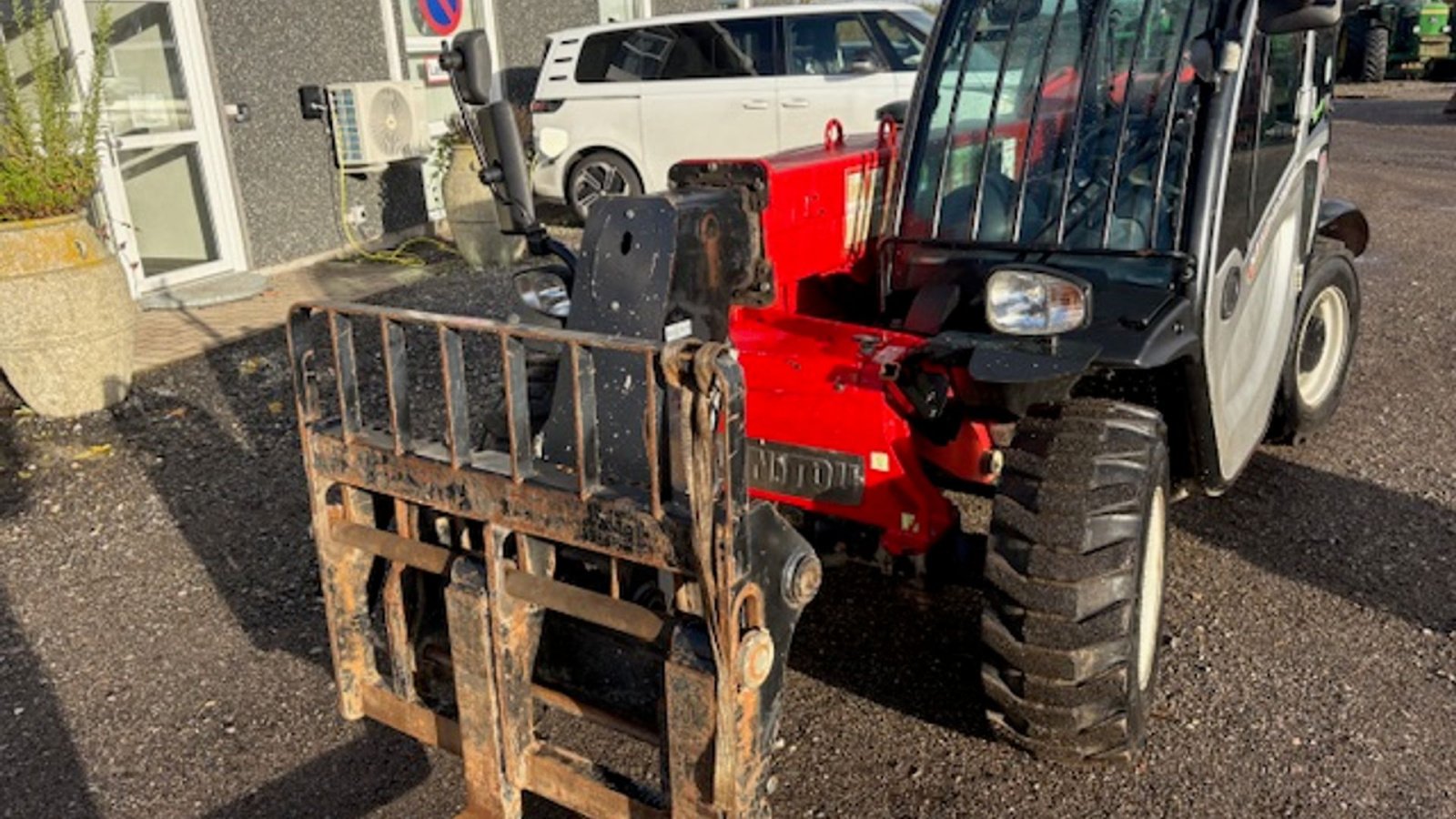 Teleskoplader tip Manitou MT 625 COMFORT M. SKOVL OG GAFLER. 3. FUNKTION, Gebrauchtmaschine in Dronninglund (Poză 9)