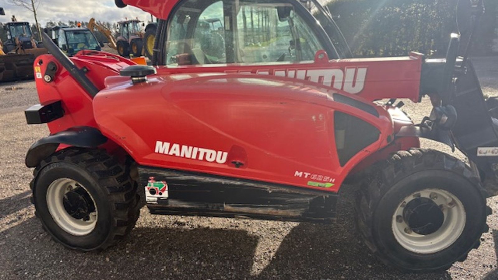 Teleskoplader typu Manitou MT 625 COMFORT M. SKOVL OG GAFLER. 3. FUNKTION, Gebrauchtmaschine w Dronninglund (Zdjęcie 11)