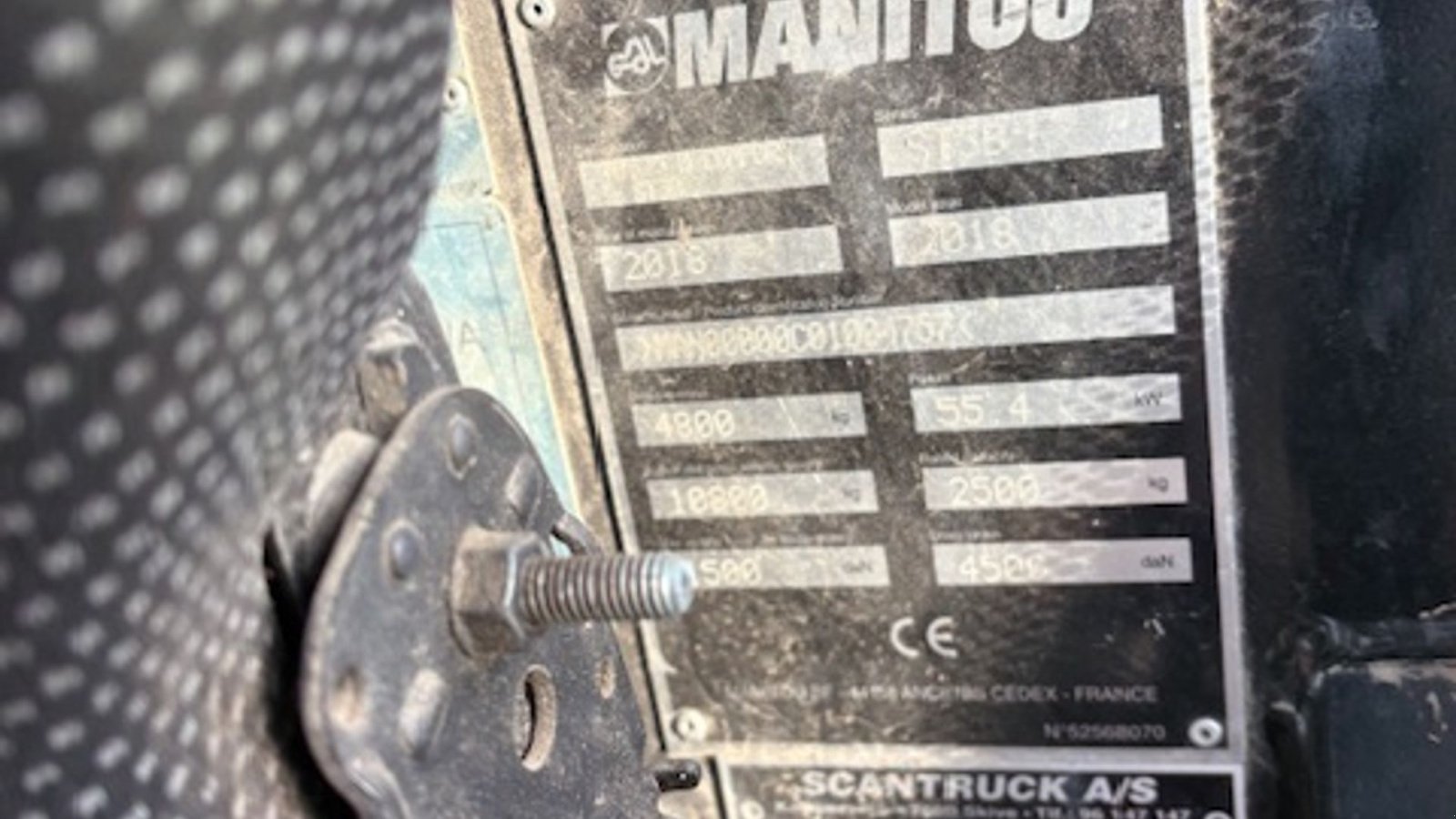 Teleskoplader typu Manitou MT 625 COMFORT M. SKOVL OG GAFLER. 3. FUNKTION, Gebrauchtmaschine w Dronninglund (Zdjęcie 4)