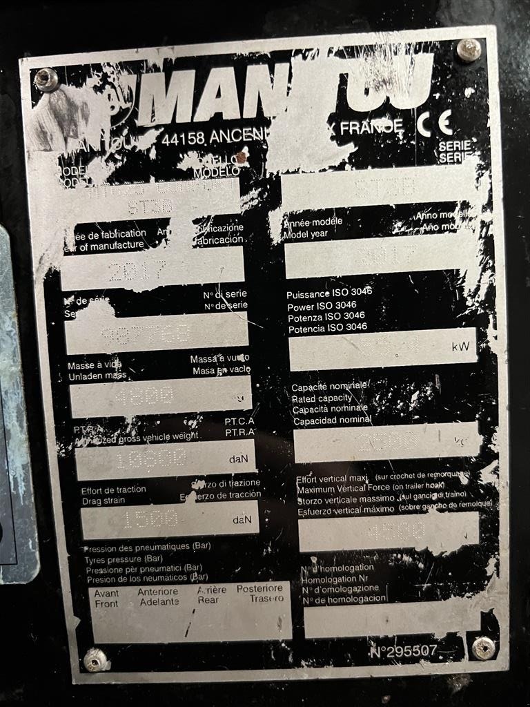 Teleskoplader del tipo Manitou MT 625 COMFORT, Gebrauchtmaschine In Ølen (Immagine 15)