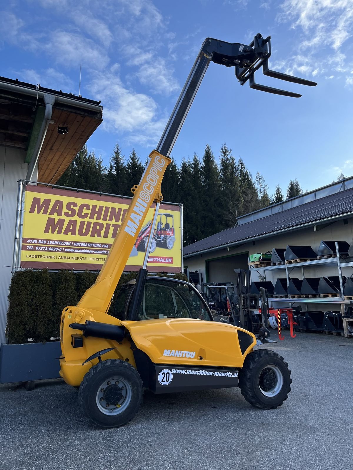 Teleskoplader typu Manitou MT 625 H, Gebrauchtmaschine v Bad Leonfelden (Obrázek 8)