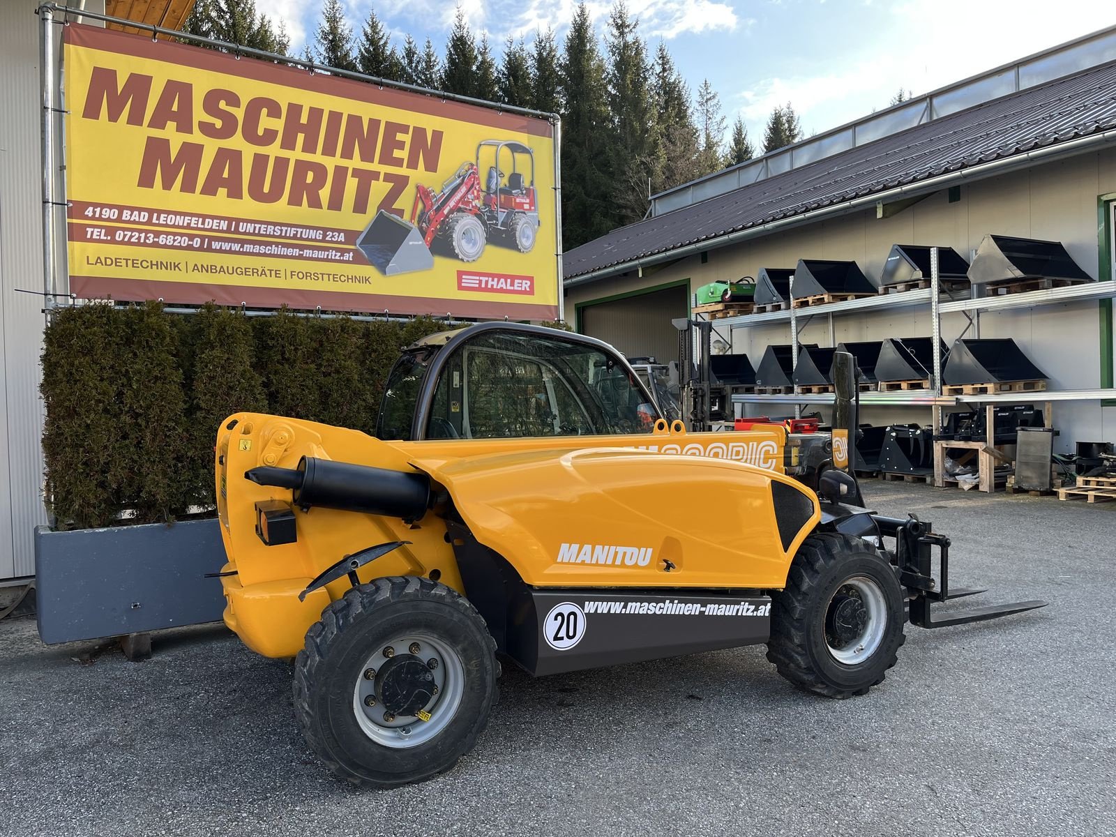 Teleskoplader a típus Manitou MT 625 H, Gebrauchtmaschine ekkor: Bad Leonfelden (Kép 3)