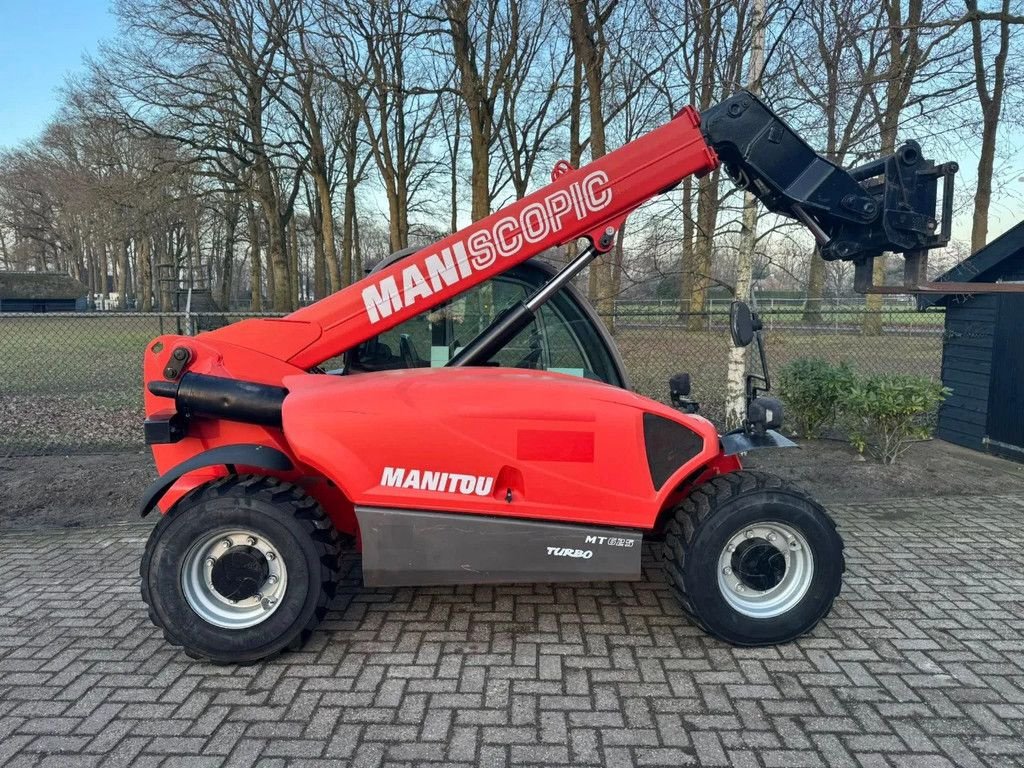 Teleskoplader van het type Manitou MT 625 Verreiker shovel, Gebrauchtmaschine in Harskamp (Foto 4)