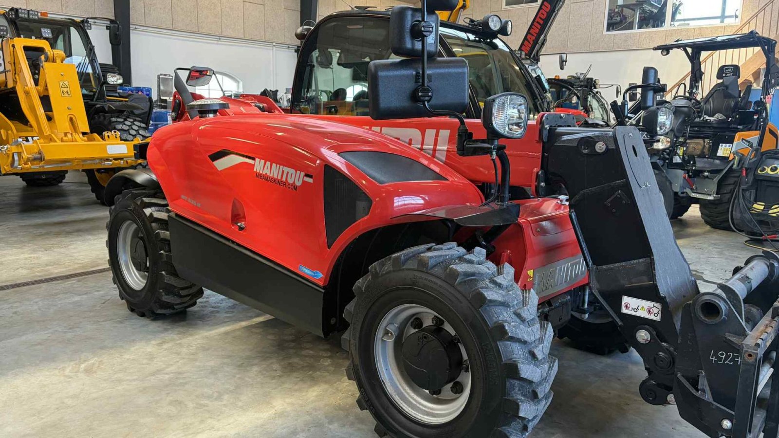 Teleskoplader typu Manitou MT 625H COMFORT, Gebrauchtmaschine v Mariager (Obrázek 4)