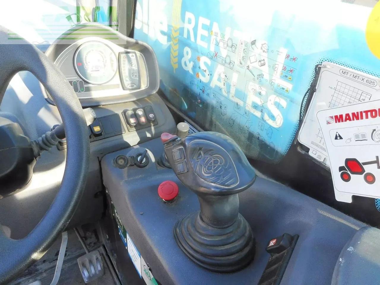 Teleskoplader typu Manitou mt 625h ( nur 1,90 hoch nur 1,85 breit ), Gebrauchtmaschine v ST. NIKOLAI/DR. (Obrázek 9)