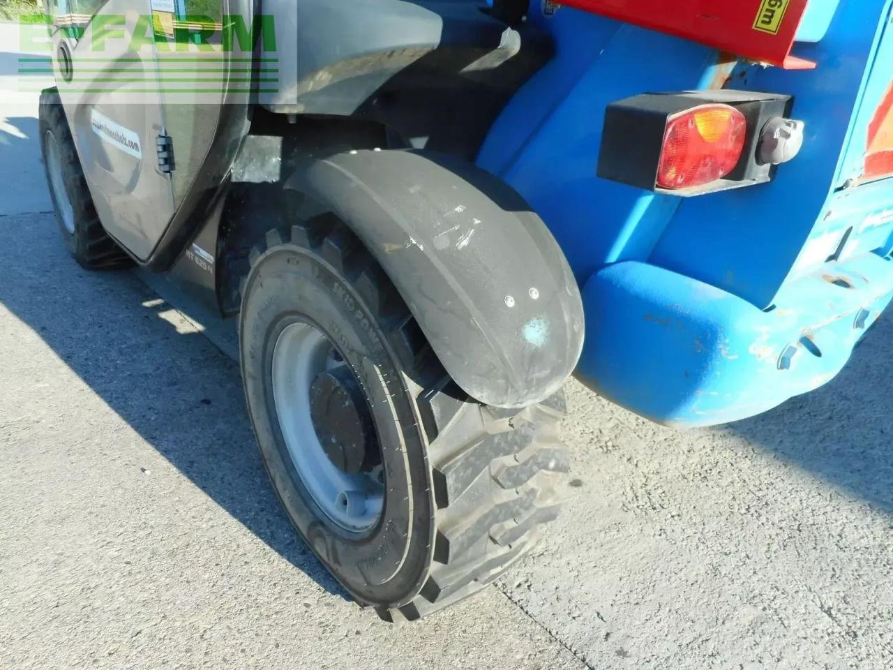 Teleskoplader typu Manitou mt 625h ( nur 1,90 hoch nur 1,85 breit ), Gebrauchtmaschine v ST. NIKOLAI/DR. (Obrázek 17)