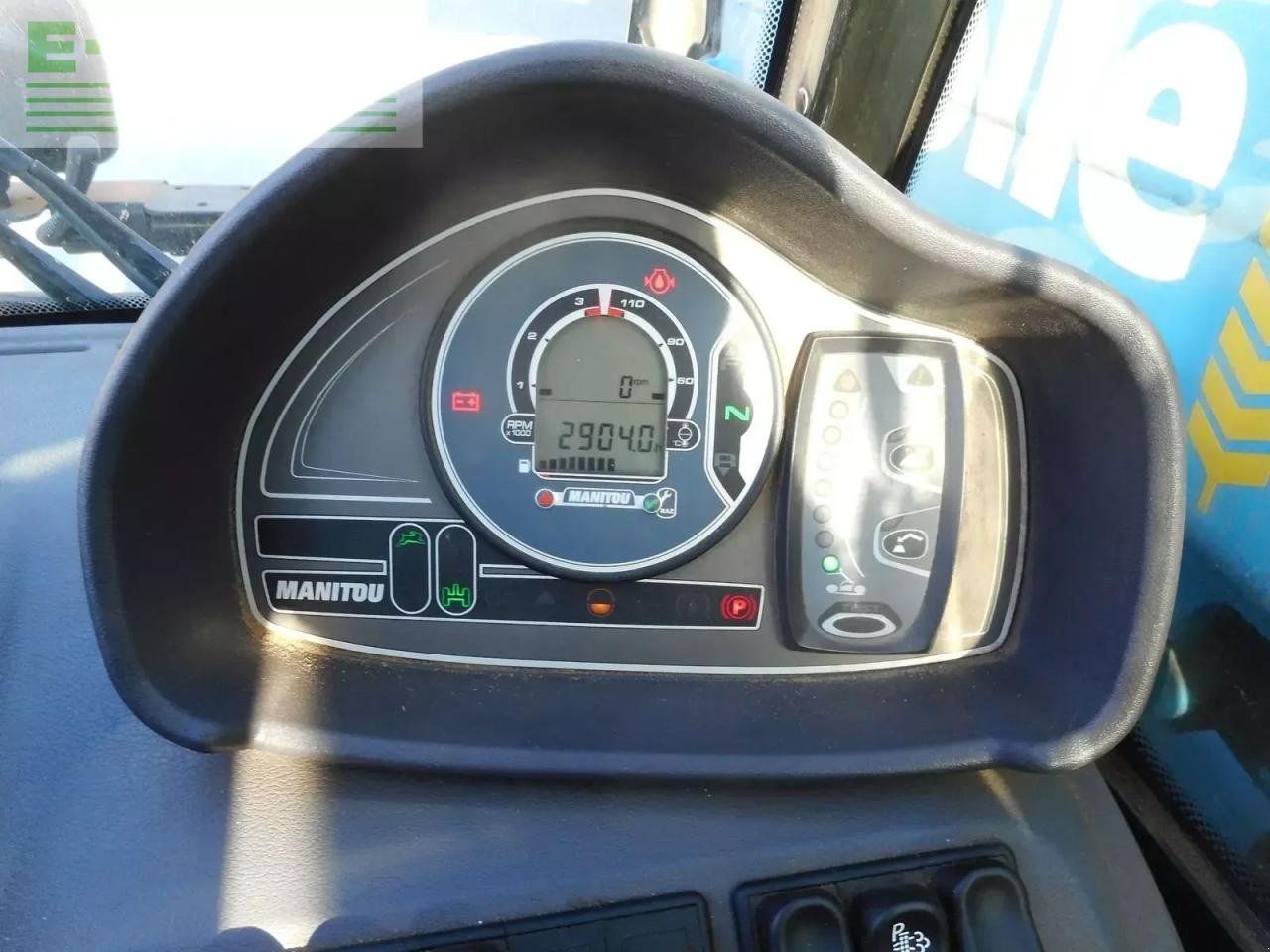 Teleskoplader tip Manitou mt 625h ( nur 1,90 hoch nur 1,85 breit ), Gebrauchtmaschine in ST. NIKOLAI/DR. (Poză 10)