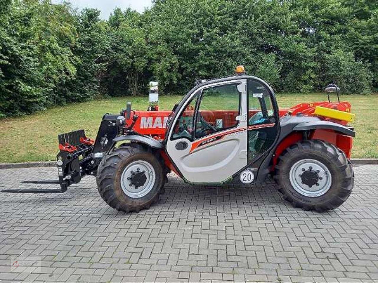 Teleskoplader του τύπου Manitou MT 730 H, Neumaschine σε Oyten (Φωτογραφία 2)