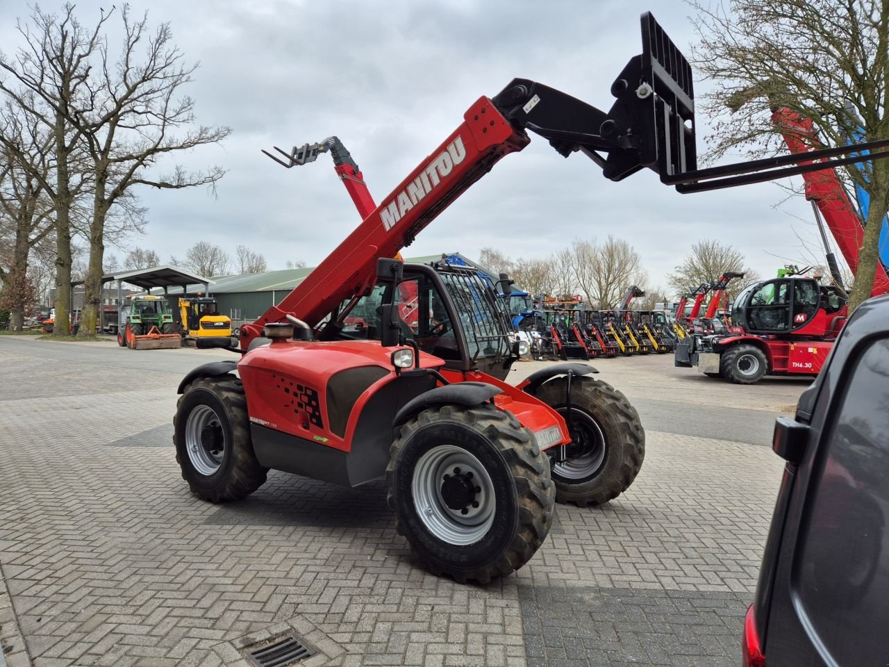 Teleskoplader of the type Manitou MT 732 easy, Gebrauchtmaschine in Lunteren (Picture 7)