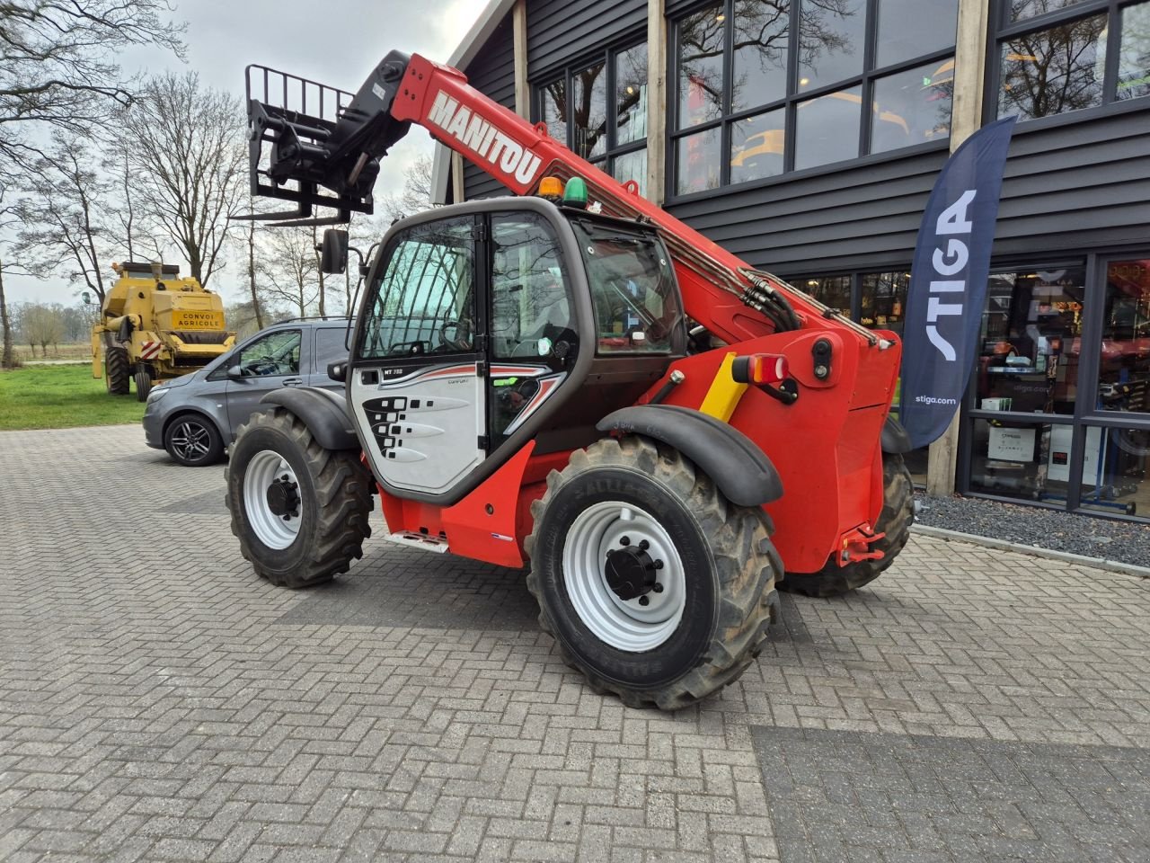 Teleskoplader of the type Manitou MT 732 easy, Gebrauchtmaschine in Lunteren (Picture 3)