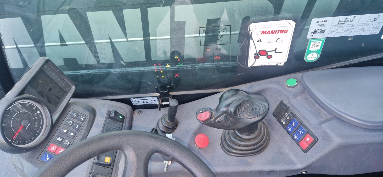 Teleskoplader от тип Manitou MT 930 HA 75K Arbeitsbühne Bj.2023 850h, Gebrauchtmaschine в Palling (Снимка 10)