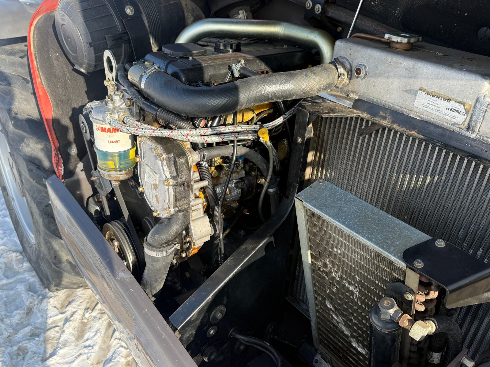 Teleskoplader от тип Manitou MT 932, Gebrauchtmaschine в Neureichenau (Снимка 11)