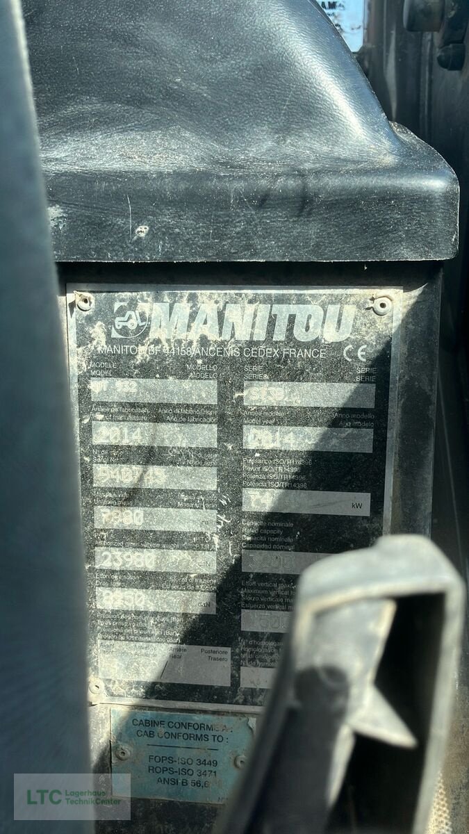 Teleskoplader del tipo Manitou MT 932, Gebrauchtmaschine In Großpetersdorf (Immagine 18)