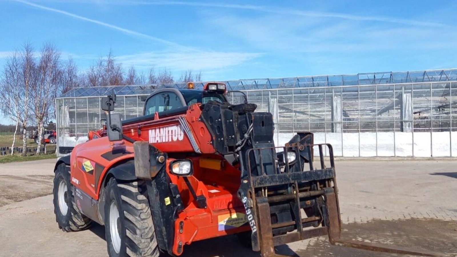 Teleskoplader типа Manitou MT A. ST3 B, Gebrauchtmaschine в Rødovre (Фотография 4)