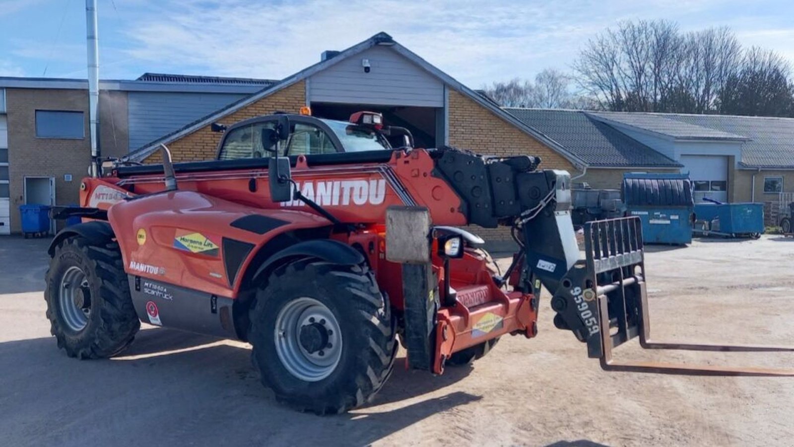 Teleskoplader типа Manitou MT A. ST3 B, Gebrauchtmaschine в Rødovre (Фотография 3)