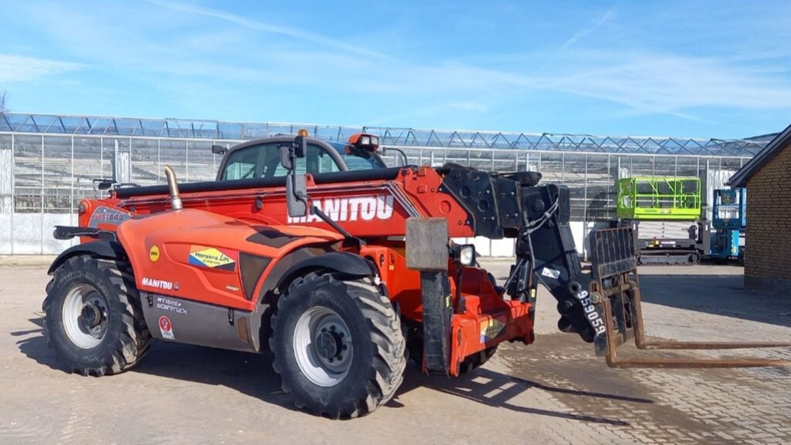 Teleskoplader типа Manitou MT A. ST3 B, Gebrauchtmaschine в Rødovre (Фотография 5)