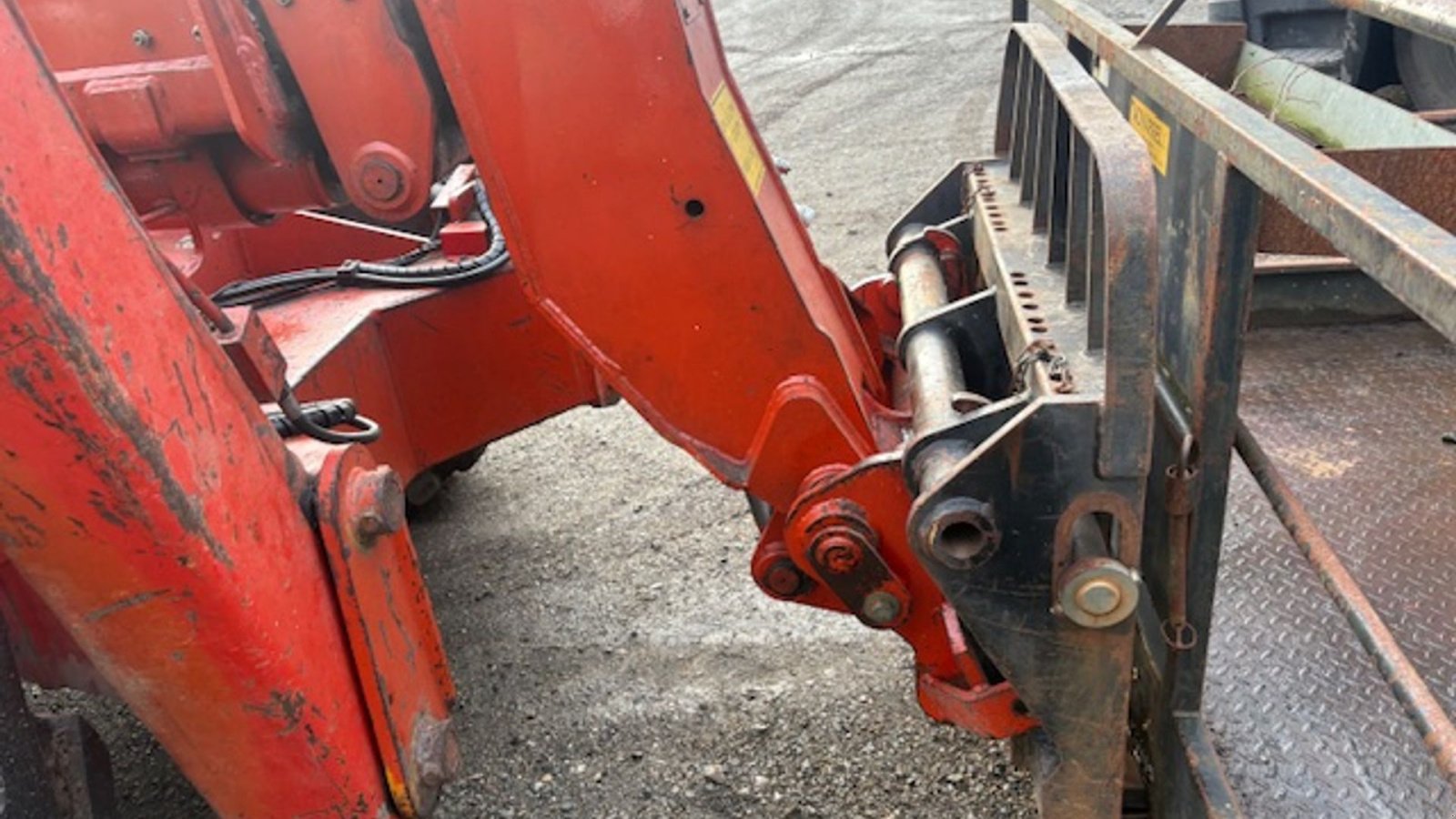 Teleskoplader Türe ait Manitou MT1232ST TURBO, KURV, GAFLER, SKOVL, Gebrauchtmaschine içinde Dronninglund (resim 9)