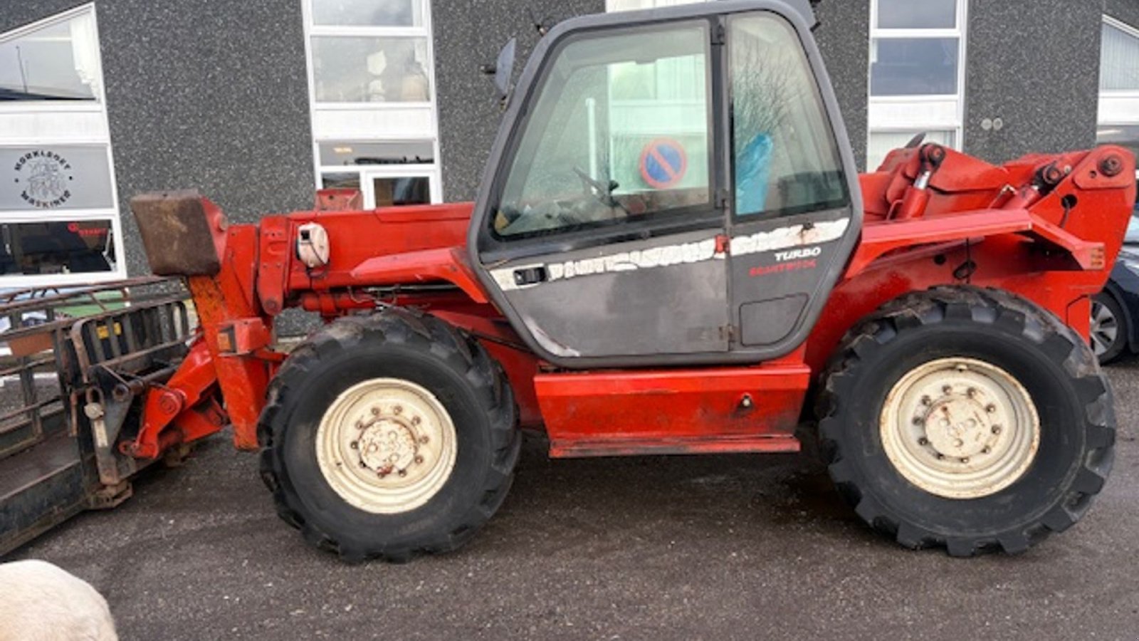 Teleskoplader Türe ait Manitou MT1232ST TURBO, KURV, GAFLER, SKOVL, Gebrauchtmaschine içinde Dronninglund (resim 3)