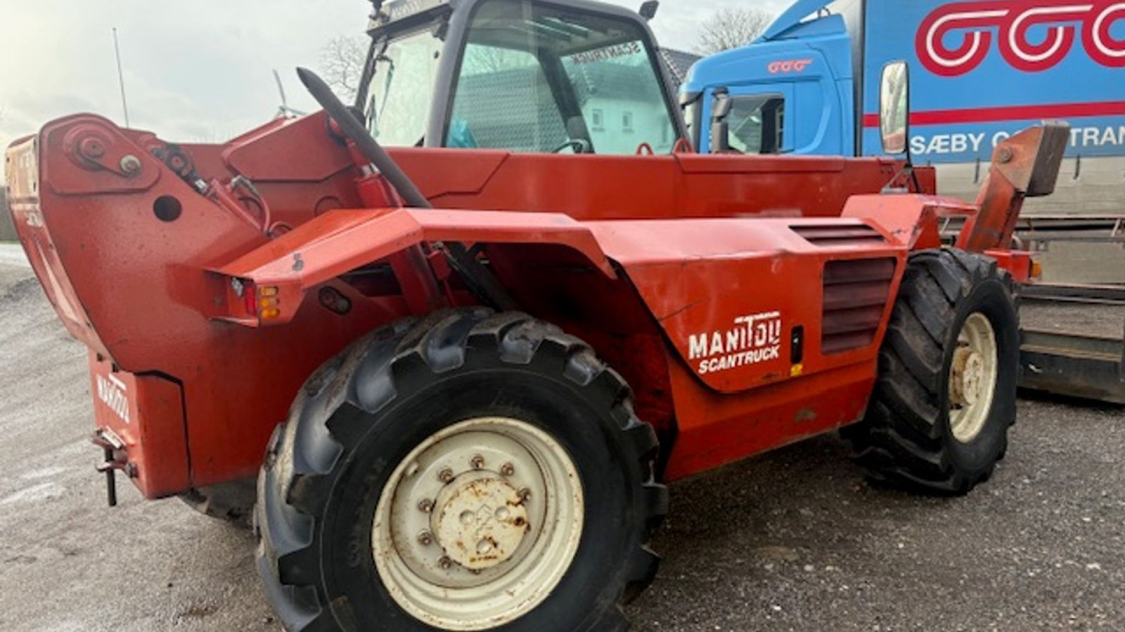 Teleskoplader Türe ait Manitou MT1232ST TURBO, KURV, GAFLER, SKOVL, Gebrauchtmaschine içinde Dronninglund (resim 11)