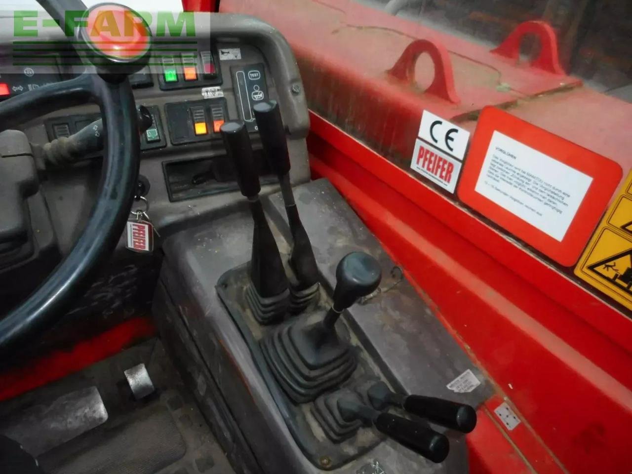 Teleskoplader tip Manitou mt1233s serieii ( 12m 3,3t ) schaufel gabel rese, Gebrauchtmaschine in ST. NIKOLAI/DR. (Poză 10)