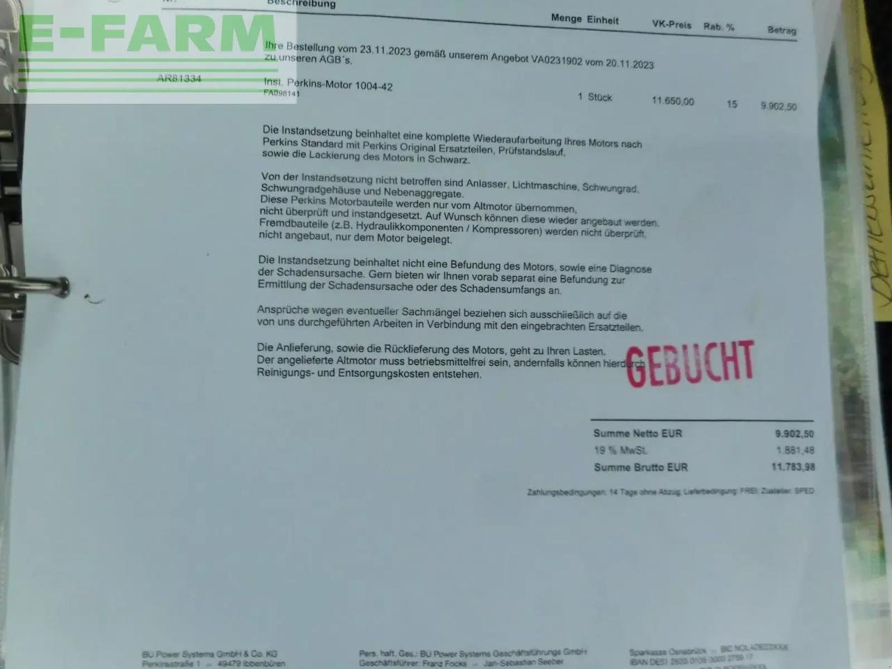 Teleskoplader tip Manitou mt1233s serieii ( 12m 3,3t ) schaufel gabel rese, Gebrauchtmaschine in ST. NIKOLAI/DR. (Poză 12)